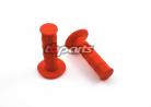 Waffle Hand Grips for 7/8 Handlebars - Red [TBW1187]